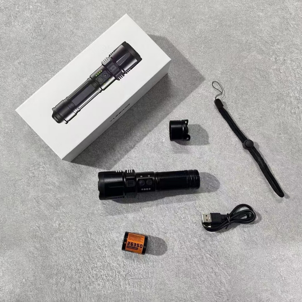 K99Pro Second Generation Powerful Dog Repellent Pig Catching Body Defense Wolfproof High Power High Brightness Legal Flashlight